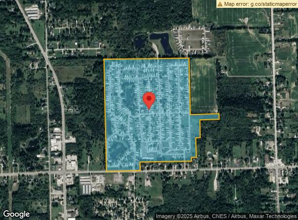  2197 E Mount Morris Rd, Mount Morris, MI Parcel Map