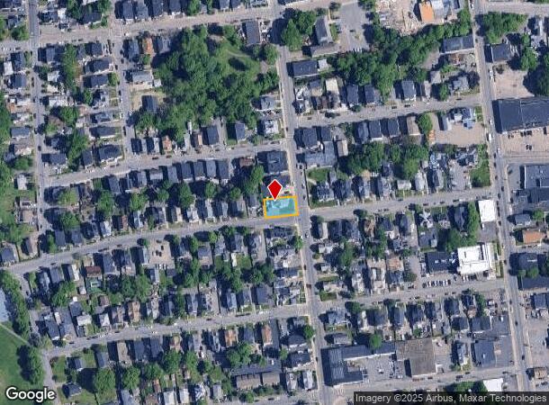  451 Warren Ave, Brockton, MA Parcel Map