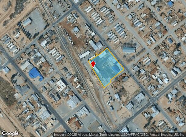 200 Camp St, Fabens, TX Parcel Map