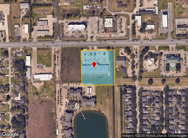 6516 Broadway St, Pearland, TX Parcel Map