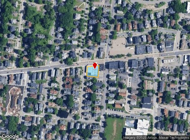 147 Highland St, Worcester, MA Parcel Map