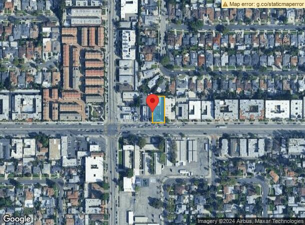  14039 Sherman Way, Van Nuys, CA Parcel Map