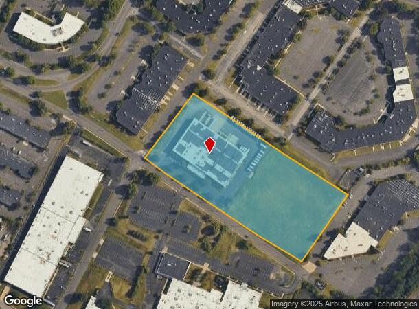 204 E Park Dr, Mount Laurel, NJ Parcel Map