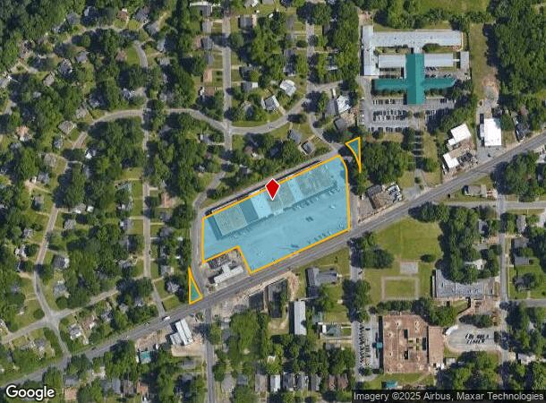  352 N Capitol Pkwy, Montgomery, AL Parcel Map