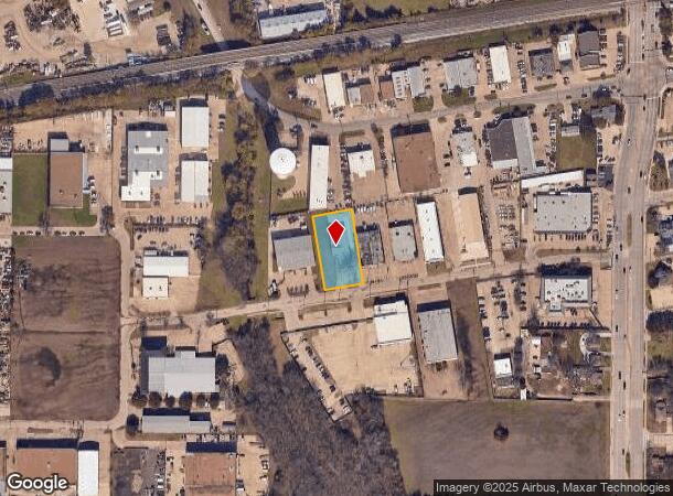 3201 Century Dr, Rowlett, TX Parcel Map