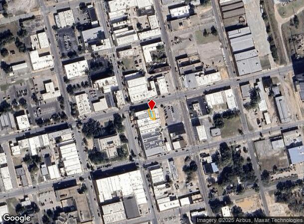  108 E Houston St, Sherman, TX Parcel Map