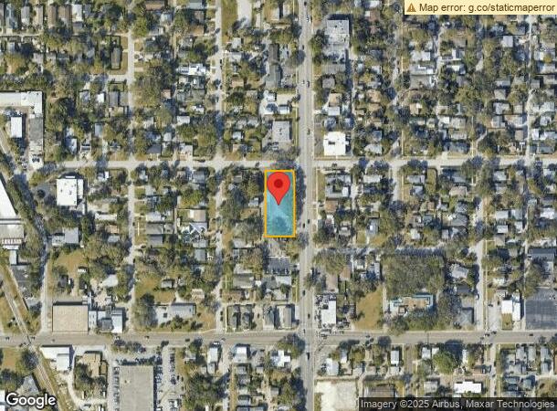  1034 16Th St N, Saint Petersburg, FL Parcel Map