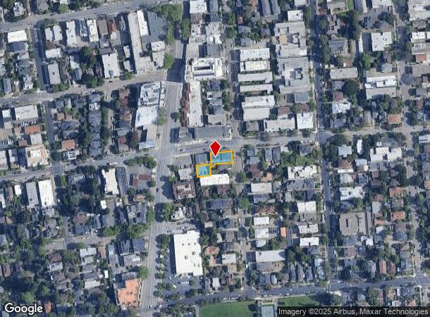 2456 Parker St, Berkeley, CA Parcel Map