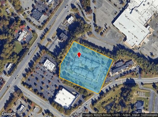  638 Hillsdale Dr, Charlottesville, VA Parcel Map
