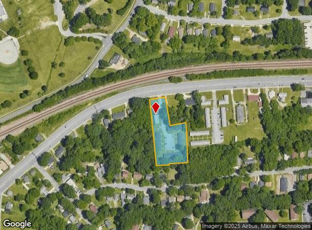  1712 E Martin Luther King Jr Dr, High Point, NC Parcel Map