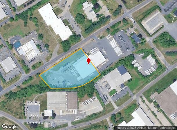 2053 Westover Rd, Chicopee, MA Parcel Map