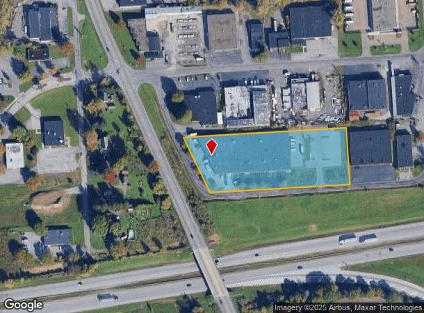  6641 Commerce Blvd, Syracuse, NY Parcel Map