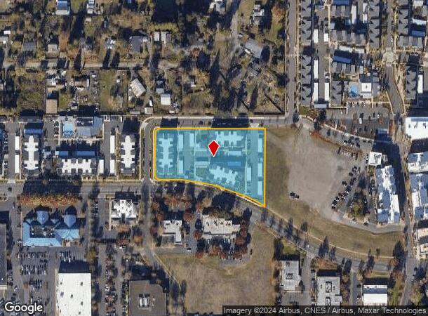  2850 Tennyson Ave, Eugene, OR Parcel Map