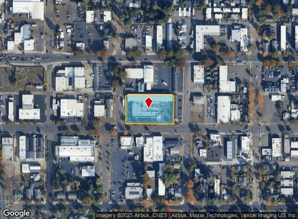 1465 W 7Th Ave, Eugene, OR Parcel Map