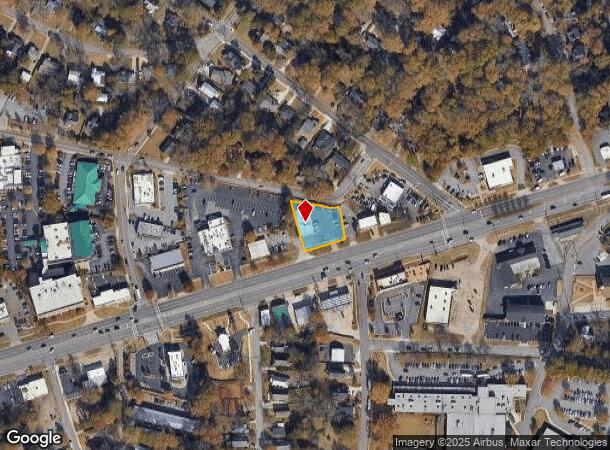  1940 W Broad St, Athens, GA Parcel Map