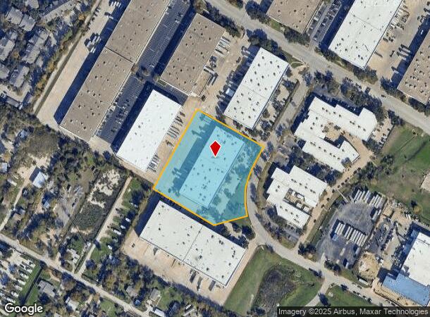  3815 Jarrett Way, Austin, TX Parcel Map