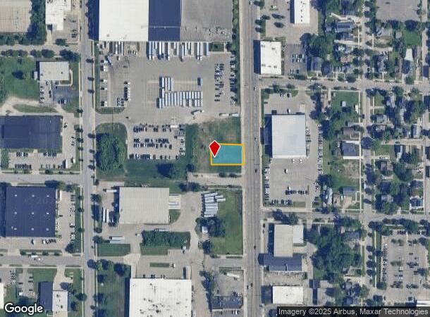  635 Division Ave S, Grand Rapids, MI Parcel Map