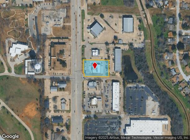  1842 Precinct Line Rd, Hurst, TX Parcel Map