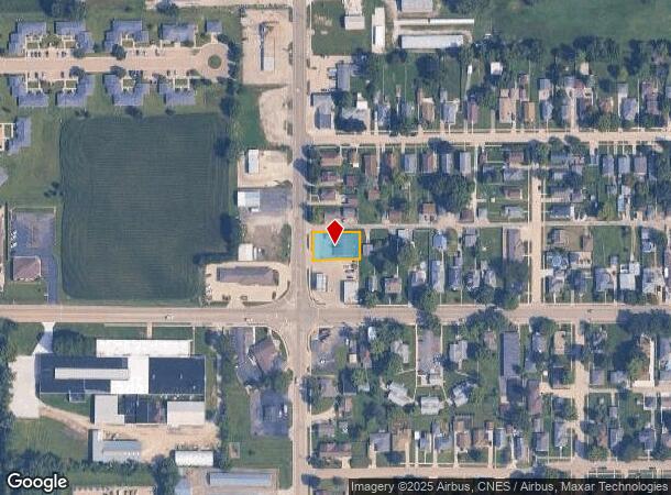  110 N Columbia Ave, Oglesby, IL Parcel Map