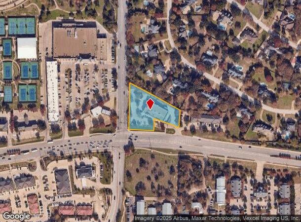  100 E Southlake Blvd, Southlake, TX Parcel Map