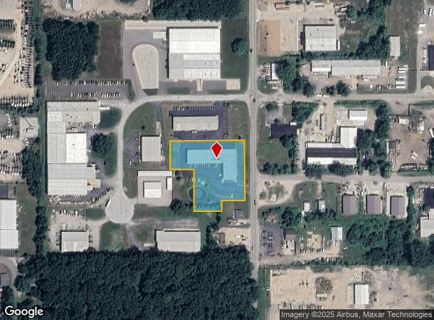 53905 County Road 9, Elkhart, IN Parcel Map