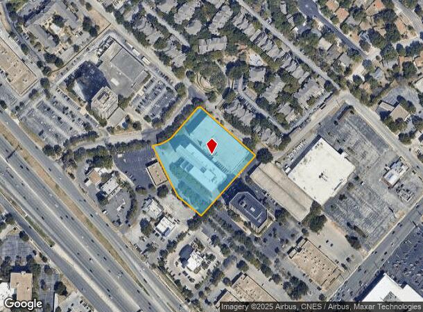  9830 Colonnade Blvd, San Antonio, TX Parcel Map