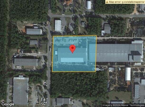  5700 Industrial Blvd, Milton, FL Parcel Map