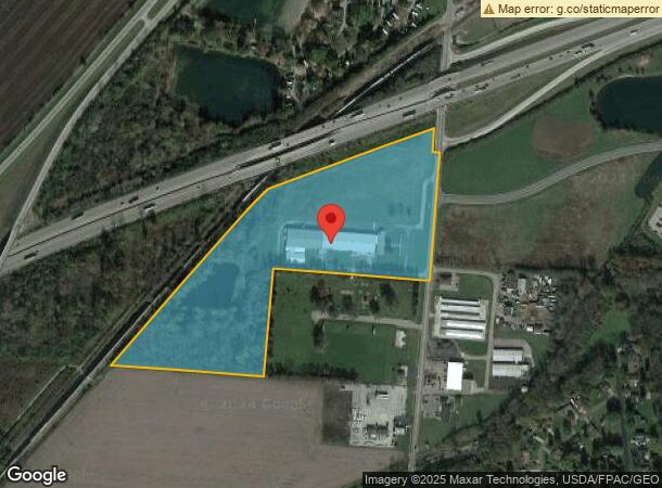  2601 Enon Rd, Enon, OH Parcel Map