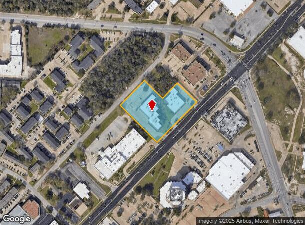  1733 Briarcrest Dr, Bryan, TX Parcel Map