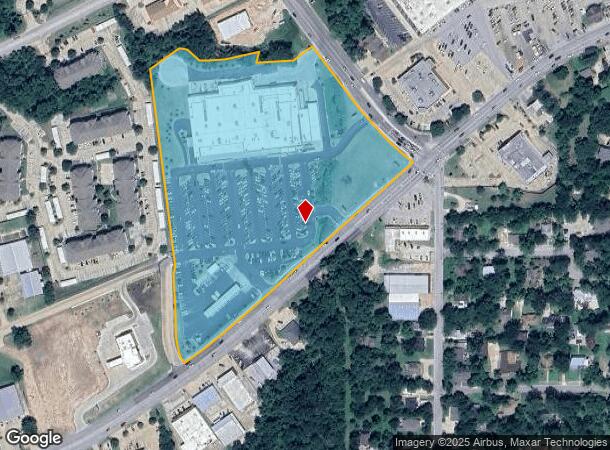  1710 11Th St, Huntsville, TX Parcel Map