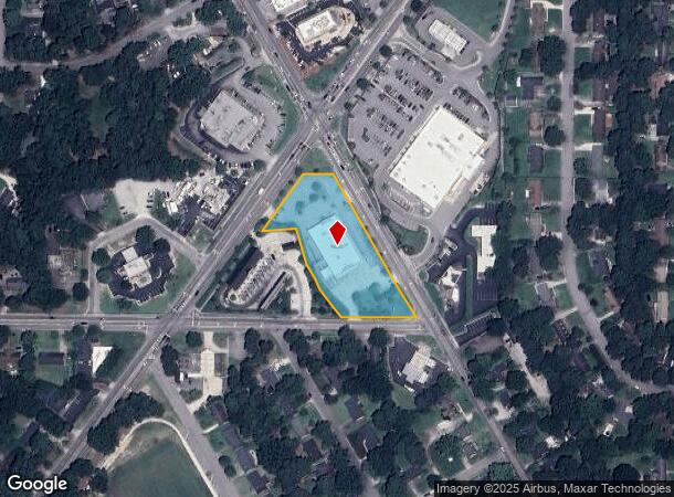  2650 Ward Blvd, Wilson, NC Parcel Map