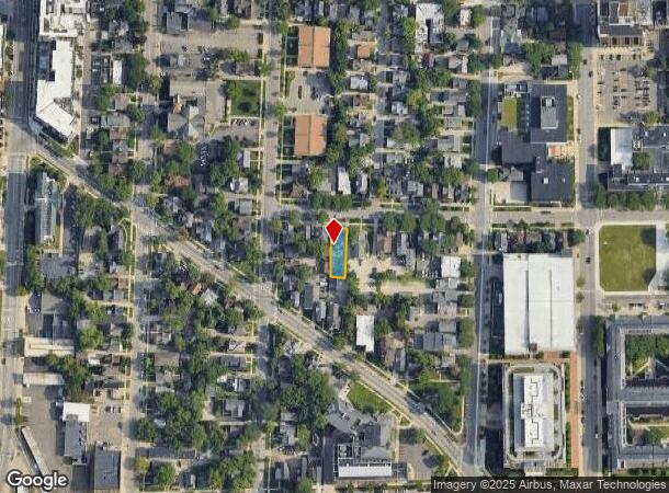  312 E Jefferson St, Ann Arbor, MI Parcel Map