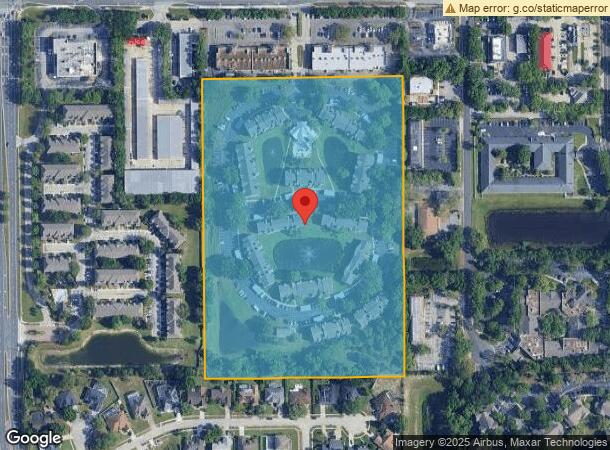  1020 Chatham Pines Cir, Winter Springs, FL Parcel Map