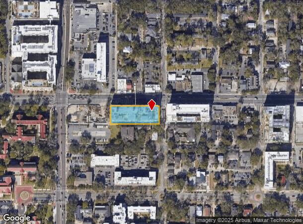 1225 W University Ave, Gainesville, FL Parcel Map