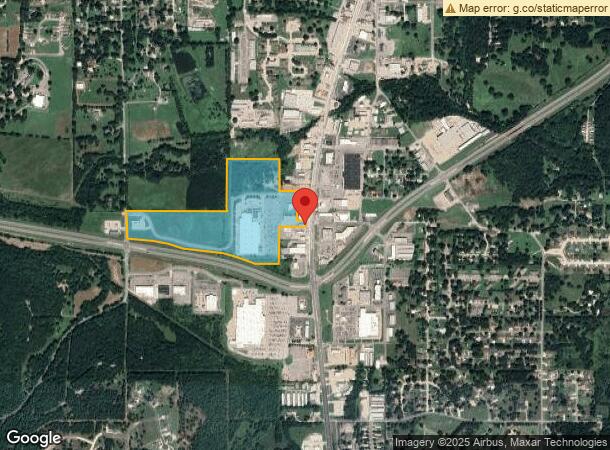  1850 S Muskogee Ave, Tahlequah, OK Parcel Map