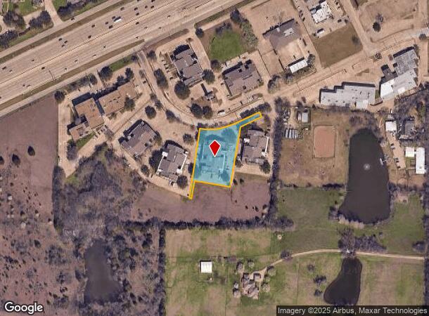  350 Oaks Trl, Garland, TX Parcel Map