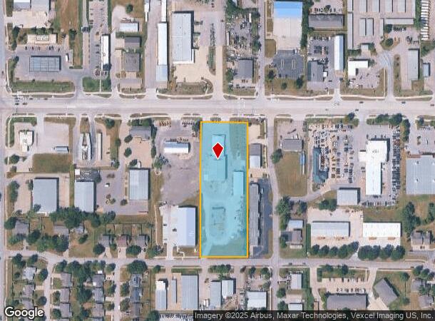  1111 E 23Rd St, Lawrence, KS Parcel Map