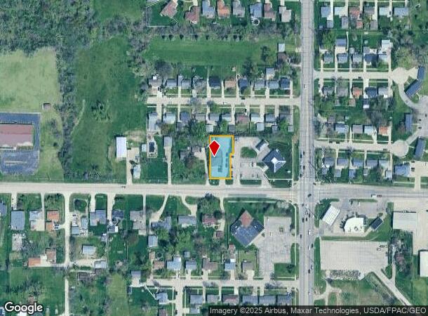  3500 F Ave Nw, Cedar Rapids, IA Parcel Map