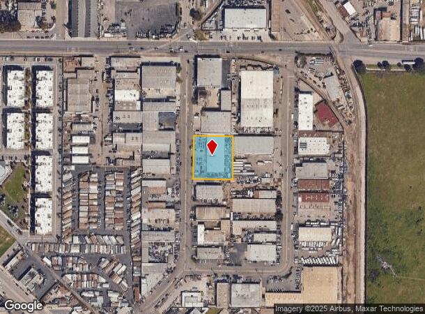  1200 Commercial Ave, Oxnard, CA Parcel Map