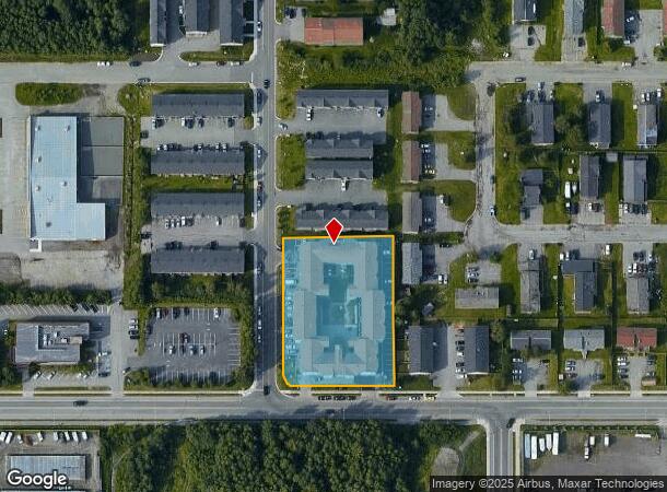  1711 Lore Rd, Anchorage, AK Parcel Map