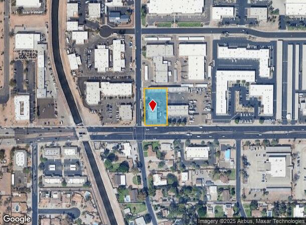 2534 W Broadway Rd, Mesa, AZ Parcel Map