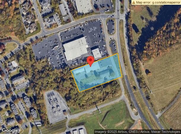  2511 E Market St, Harrisonburg, VA Parcel Map