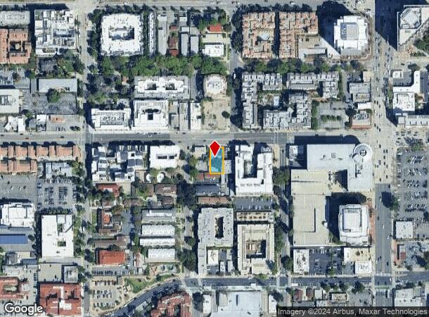  750 E Walnut St, Pasadena, CA Parcel Map