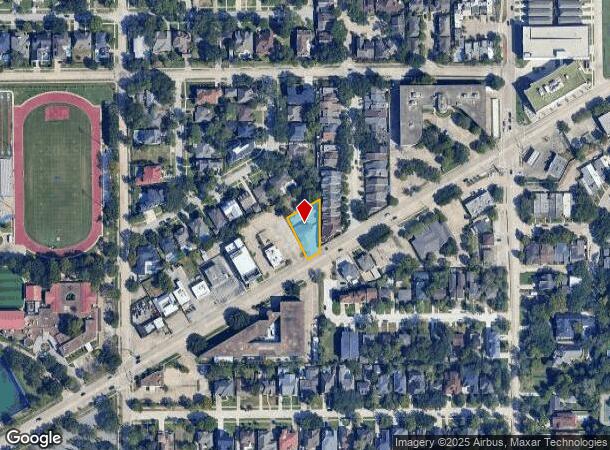 4528 Bissonnet St, Bellaire, TX Parcel Map