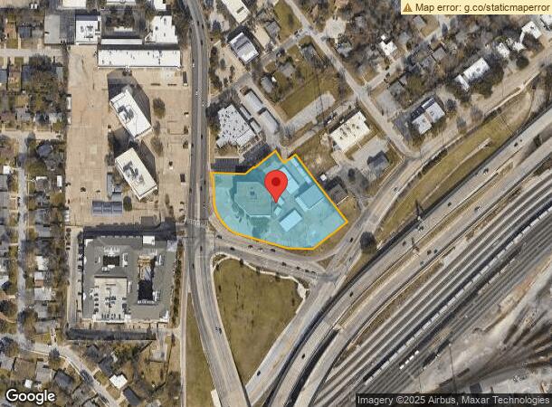  3909 Hulen St, Fort Worth, TX Parcel Map