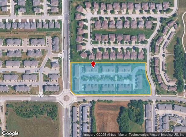 445 Eisenhower Dr, Lawrence, KS Parcel Map