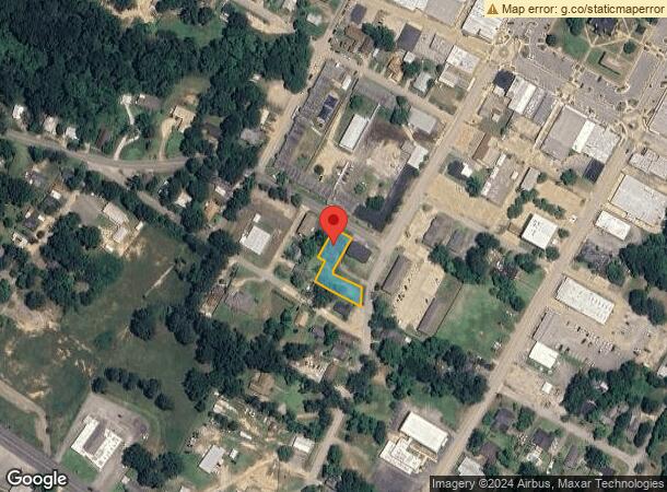  410 Nacogdoches St, Center, TX Parcel Map