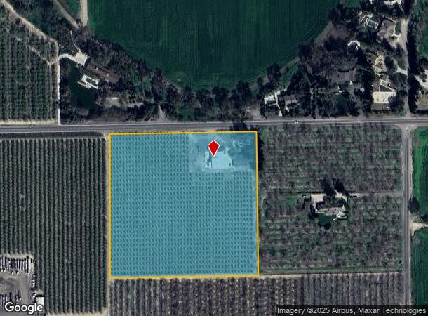  2618 Ladd Rd, Modesto, CA Parcel Map