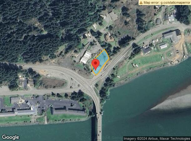  94219 N Bank Rogue River Rd, Gold Beach, OR Parcel Map