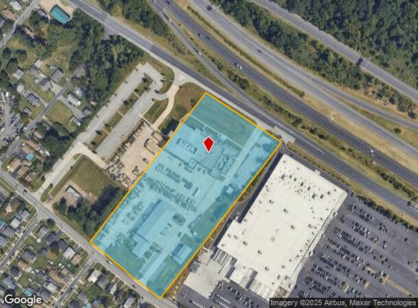 2101 N North Point Blvd, Dundalk, MD Parcel Map